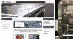 Desktop Screenshot of flightec.es