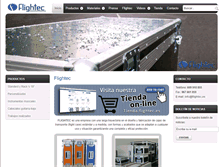 Tablet Screenshot of flightec.es
